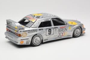 Mercedes 190E 2.5-16 EVO II W201 #9 Zung Fu K. Ludwig Guia Race Macau 1992 Minichamps 1:18 155923609 Metalas - nuotrauka 3 iš 6