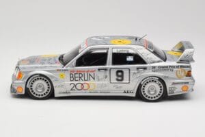 Mercedes 190E 2.5-16 EVO II W201 #9 Zung Fu K. Ludwig Guia Race Macau 1992 Minichamps 1:18 155923609 Metalas - nuotrauka 5 iš 6
