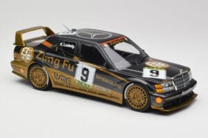 Mercedes 190E 2.5-16 EVO II W201 #9 Zung Fu K. Ludwig Guia Race Macau 1991 Minichamps 1:18 155913609 Metalas - nuotrauka 2 iš 6