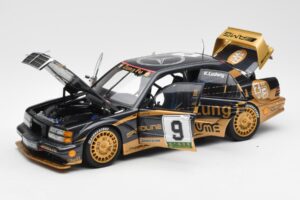 Mercedes 190E 2.5-16 Evo II #9 K. Ludwig Macau GP 3rd Place 1991 AUTOart 1:18 89135 Metalas - nuotrauka 2 iš 8