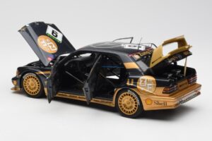 Mercedes 190E 2.5-16 Evo II #9 K. Ludwig Macau GP 3rd Place 1991 AUTOart 1:18 89135 Metalas - nuotrauka 5 iš 8