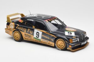 Mercedes 190E 2.5-16 Evo II #9 K. Ludwig Macau GP 3rd Place 1991 AUTOart 1:18 89135 Metalas - nuotrauka 6 iš 8