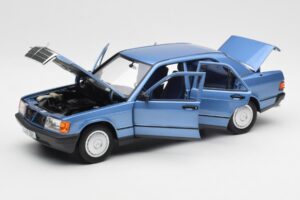 Mercedes 190E W201 Diamond Mėlynas Dilerio Leidimas Norev 1:18 B66040661 Metalas - nuotrauka 2 iš 8