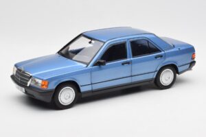 Mercedes 190E W201 Diamond Mėlynas Dilerio Leidimas Norev 1:18 B66040661 Metalas