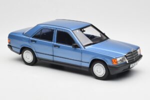 Mercedes 190E W201 Diamond Mėlynas Dilerio Leidimas Norev 1:18 B66040661 Metalas - nuotrauka 6 iš 8