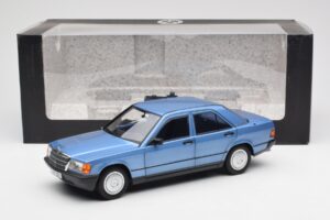 Mercedes 190E W201 Diamond Mėlynas Dilerio Leidimas Norev 1:18 B66040661 Metalas - nuotrauka 8 iš 8