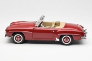 Mercedes 190SL W198 Raudonas AUTOart 1:18 76116 Metalas - nuotrauka 4 iš 8