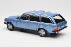 Mercedes 200 S123 T-Model Diamond Mėlynas Dilerio Leidimas Norev 1:18 B66040671 Metalas - nuotrauka 7 iš 8
