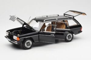 Mercedes 200 T S123 Juodas Norev 1:18 183735 Metalas - nuotrauka 2 iš 8