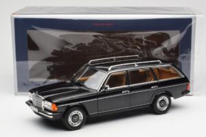 Mercedes 200 T S123 Juodas Norev 1:18 183735 Metalas - nuotrauka 8 iš 8