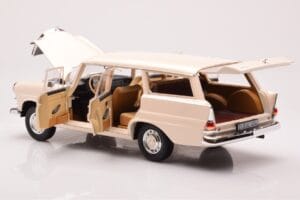 Mercedes 200 Universal W110 Kreminė Norev 1:18 183709 Metalas - nuotrauka 5 iš 8