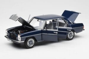 Mercedes 200 W114 Midnight Mėlynas Dilerio Leidimas Norev 1:18 B66040694 Metalas - nuotrauka 2 iš 8