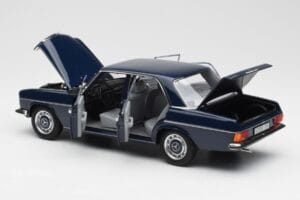 Mercedes 200 W114 Midnight Mėlynas Dilerio Leidimas Norev 1:18 B66040694 Metalas - nuotrauka 5 iš 8