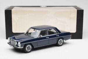 Mercedes 200 W114 Midnight Mėlynas Dilerio Leidimas Norev 1:18 B66040694 Metalas - nuotrauka 8 iš 8