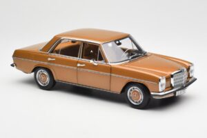 Mercedes 200 W115 Bycane Auksinis Dilerio Leidimas Norev 1:18 B66040665 Metalas - nuotrauka 6 iš 8