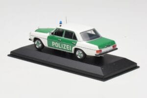 Mercedes 200 W115 Policija Minichamps 1:43 400034090 Metalas - nuotrauka 3 iš 4