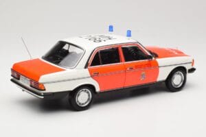 Mercedes 200 W123 Greitoji Pagalba Baltas Norev 1:18 183834 Metalas - nuotrauka 5 iš 8