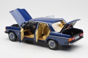 Mercedes 200 W123 Surf Mėlynas Norev 1:18 183710 Metalas - nuotrauka 5 iš 8