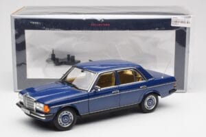 Mercedes 200 W123 Surf Mėlynas Norev 1:18 183710 Metalas - nuotrauka 8 iš 8