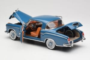 Mercedes 220 SE W128 Mėlynas Sun Star 1:18 3561 Metalas - nuotrauka 5 iš 8