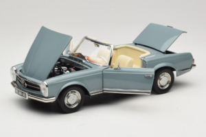 Mercedes 230 SL W113 Horizon Blue Norev 1:18 183992 Metalas - nuotrauka 2 iš 9