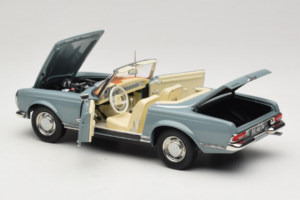 Mercedes 230 SL W113 Horizon Blue Norev 1:18 183992 Metalas - nuotrauka 6 iš 9