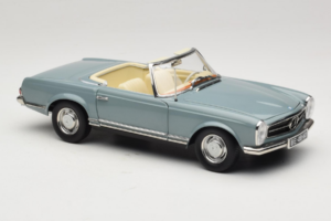 Mercedes 230 SL W113 Horizon Blue Norev 1:18 183992 Metalas - nuotrauka 7 iš 9