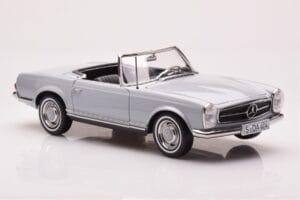 Mercedes 230 SL W113 Pagoda Pilkas Norev 1:18 183990 Metalas - nuotrauka 6 iš 8