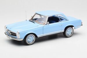 Mercedes 230 SL W113 Pagoda Horizon Mėlynas Dilerio Leidimas Norev 1:18 B66040633 Metalas - nuotrauka 3 iš 10