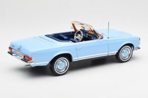 Mercedes 230 SL W113 Pagoda Horizon Mėlynas Dilerio Leidimas Norev 1:18 B66040633 Metalas - nuotrauka 4 iš 10