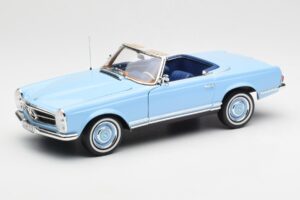 Mercedes 230 SL W113 Pagoda Horizon Mėlynas Dilerio Leidimas Norev 1:18 B66040633 Metalas