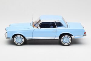 Mercedes 230 SL W113 Pagoda Horizon Mėlynas Dilerio Leidimas Norev 1:18 B66040633 Metalas - nuotrauka 5 iš 10