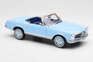 Mercedes 230 SL W113 Pagoda Horizon Mėlynas Dilerio Leidimas Norev 1:18 B66040633 Metalas - nuotrauka 8 iš 10