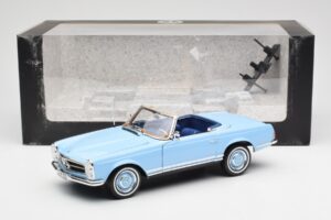 Mercedes 230 SL W113 Pagoda Horizon Mėlynas Dilerio Leidimas Norev 1:18 B66040633 Metalas - nuotrauka 10 iš 10