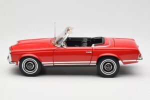 Mercedes 230 SL W113 Pagoda Raudonas Norev 1:18 B660640596 Metalas - nuotrauka 4 iš 8