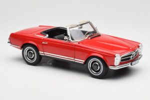 Mercedes 230 SL W113 Pagoda Raudonas Norev 1:18 B660640596 Metalas - nuotrauka 6 iš 8