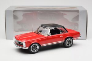 Mercedes 230 SL W113 Pagoda Raudonas Norev 1:18 B660640596 Metalas - nuotrauka 8 iš 8
