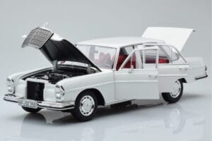Mercedes 250 SE W108 Baltas Riboto Leidimo Norev 1:18 183763 Metalas - nuotrauka 2 iš 8