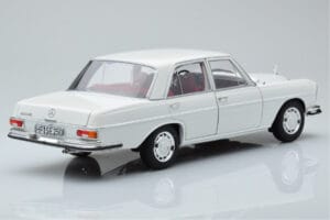 Mercedes 250 SE W108 Baltas Riboto Leidimo Norev 1:18 183763 Metalas - nuotrauka 3 iš 8