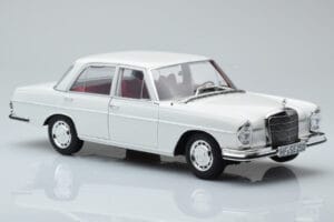 Mercedes 250 SE W108 Baltas Riboto Leidimo Norev 1:18 183763 Metalas - nuotrauka 6 iš 8