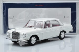 Mercedes 250 SE W108 Baltas Riboto Leidimo Norev 1:18 183763 Metalas - nuotrauka 8 iš 8