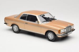 Mercedes 280 CE C123 Auksinis Norev 1:18 183587 Metalas - nuotrauka 4 iš 6
