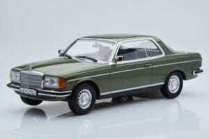 Mercedes 280 CE W123 Coupe Žalias Norev 1:18 183704 Metalas