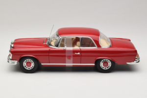 Mercedes 280 SE Coupe Raudonas Norev 1:18 183527 Metalas - nuotrauka 3 iš 6