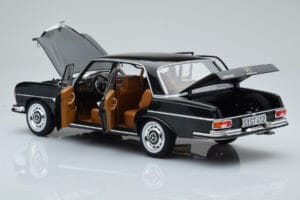 Mercedes 280 SE W108 Žalias Norev 1:18 183935 Metalas - nuotrauka 5 iš 8