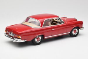 Mercedes 280 SE W108 Raudonas Norev 1:18 193527 Metalas - nuotrauka 3 iš 8