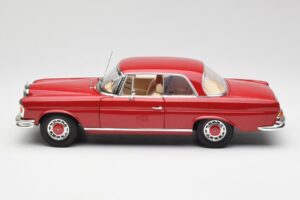 Mercedes 280 SE W108 Raudonas Norev 1:18 193527 Metalas - nuotrauka 4 iš 8