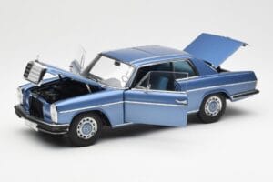 Mercedes 280C/8 W114 Coupe Mėlynas Metallic AUTOart 1:18 76187 Metalas - nuotrauka 2 iš 8