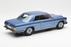 Mercedes 280C/8 W114 Coupe Mėlynas Metallic AUTOart 1:18 76187 Metalas - nuotrauka 3 iš 8