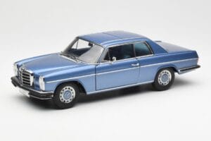Mercedes 280C/8 W114 Coupe Mėlynas Metallic AUTOart 1:18 76187 Metalas